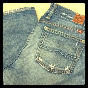 Size 25 Lucky Jeans Riley Slouchy Skinny used